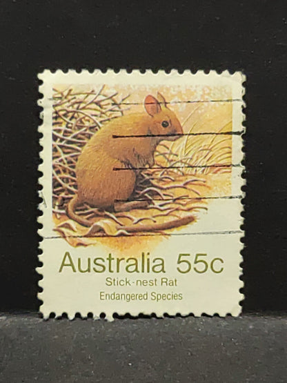 AMM68 Australia Nest Rat 55c Used Stamp (SA079)