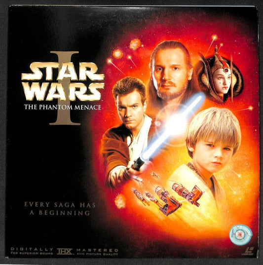Movie Star Wars I The Phantom Menace Liam Neeson G/F Japan 2x Laserdisc LD1465