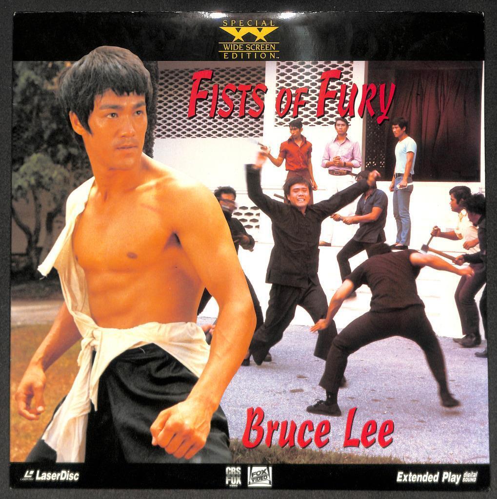 Martial Arts Movie Fist Of Fury Bruce Lee 李小龙 1993 USA LD Laserdisc LD1698