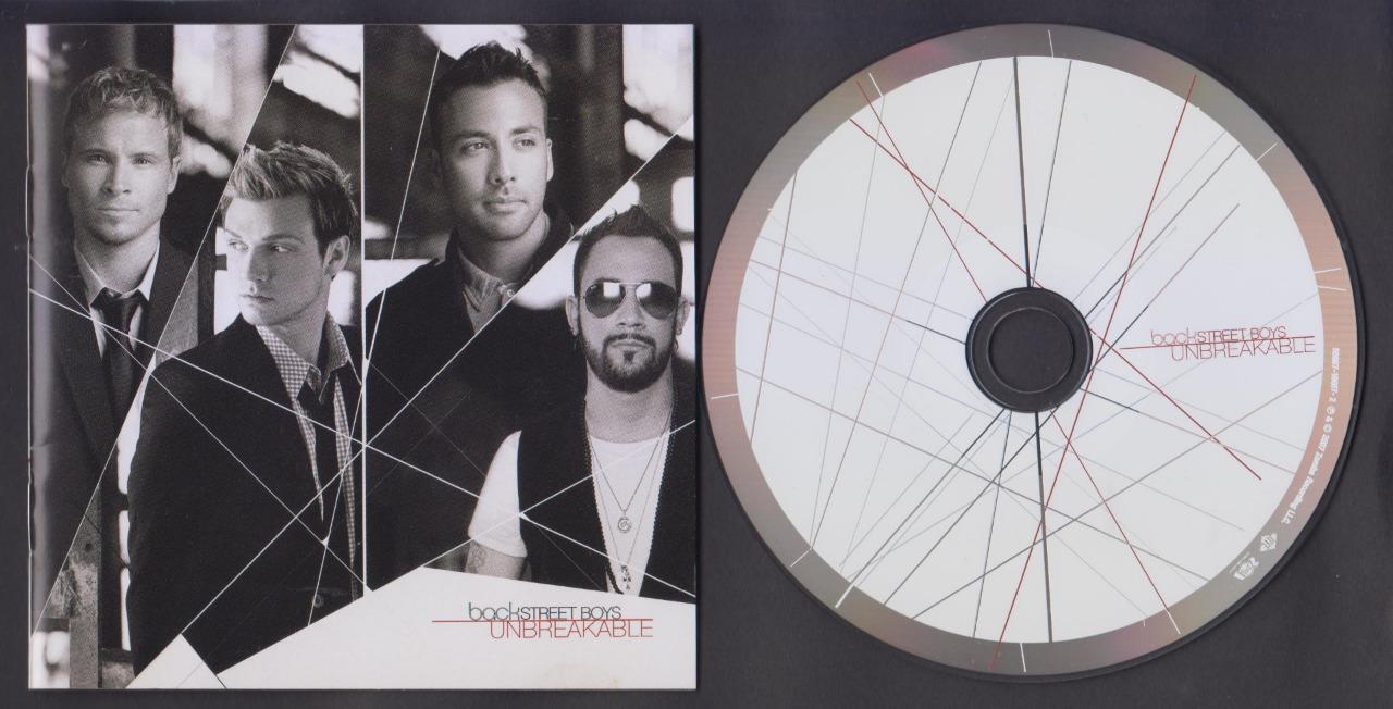 Mega Rare Backstreet Boys BSB Unbreakable 2007 Singapore CD FCS6562