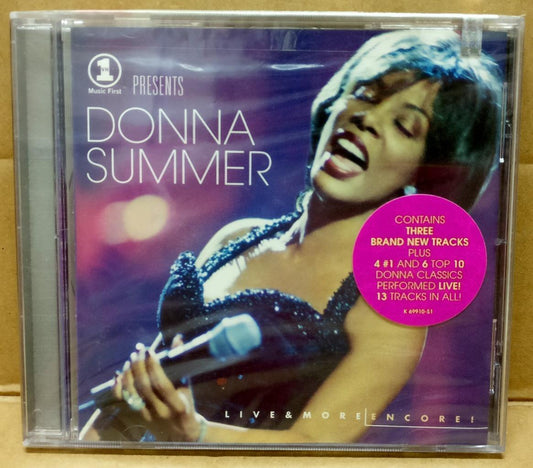 New Sealed Donna Summer Live Concert 1999 Epic CD FCB1758