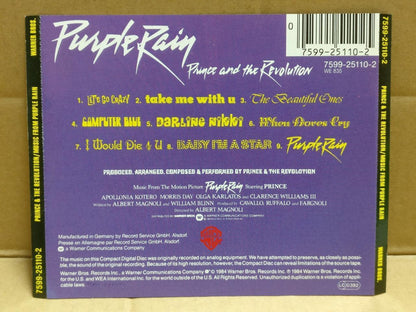 Prince & The Revolution OST Purple Rain 1984 Rare Germany CD FCS9794