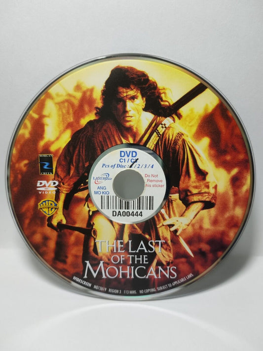 Movie The Last of the Mohicans DVD Disc Only NO Case & Art Work Cover (SD012)