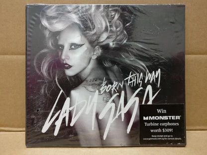 New Sealed Lady GaGa Born This Way 2011 Mega Rare Singapore CD FCS8847