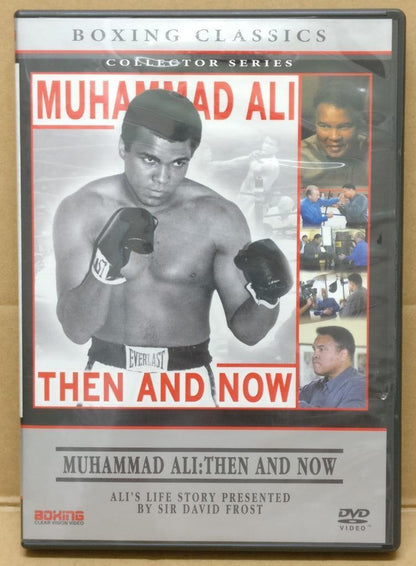 Rare Muhammad Ali Boxing Collector Series Then & Now 2004 UK DVD FCBL079