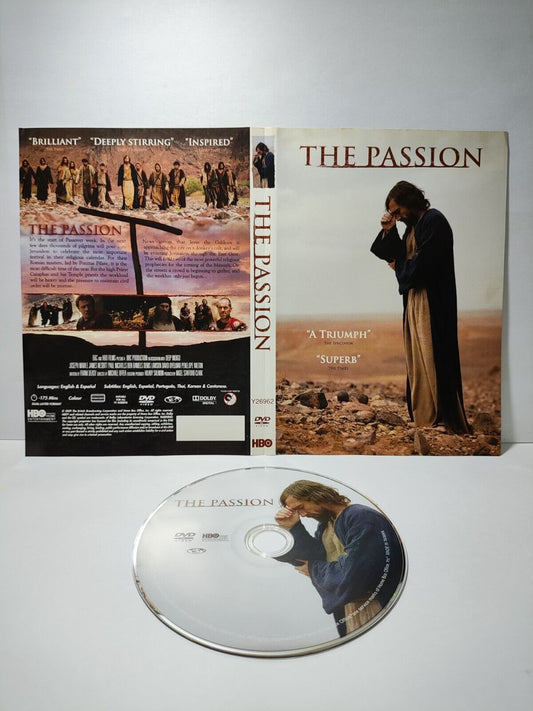 TV Series The Passion Joseph Mawle DVD Disc & Cover Region 3 (NO Case) (DC036)