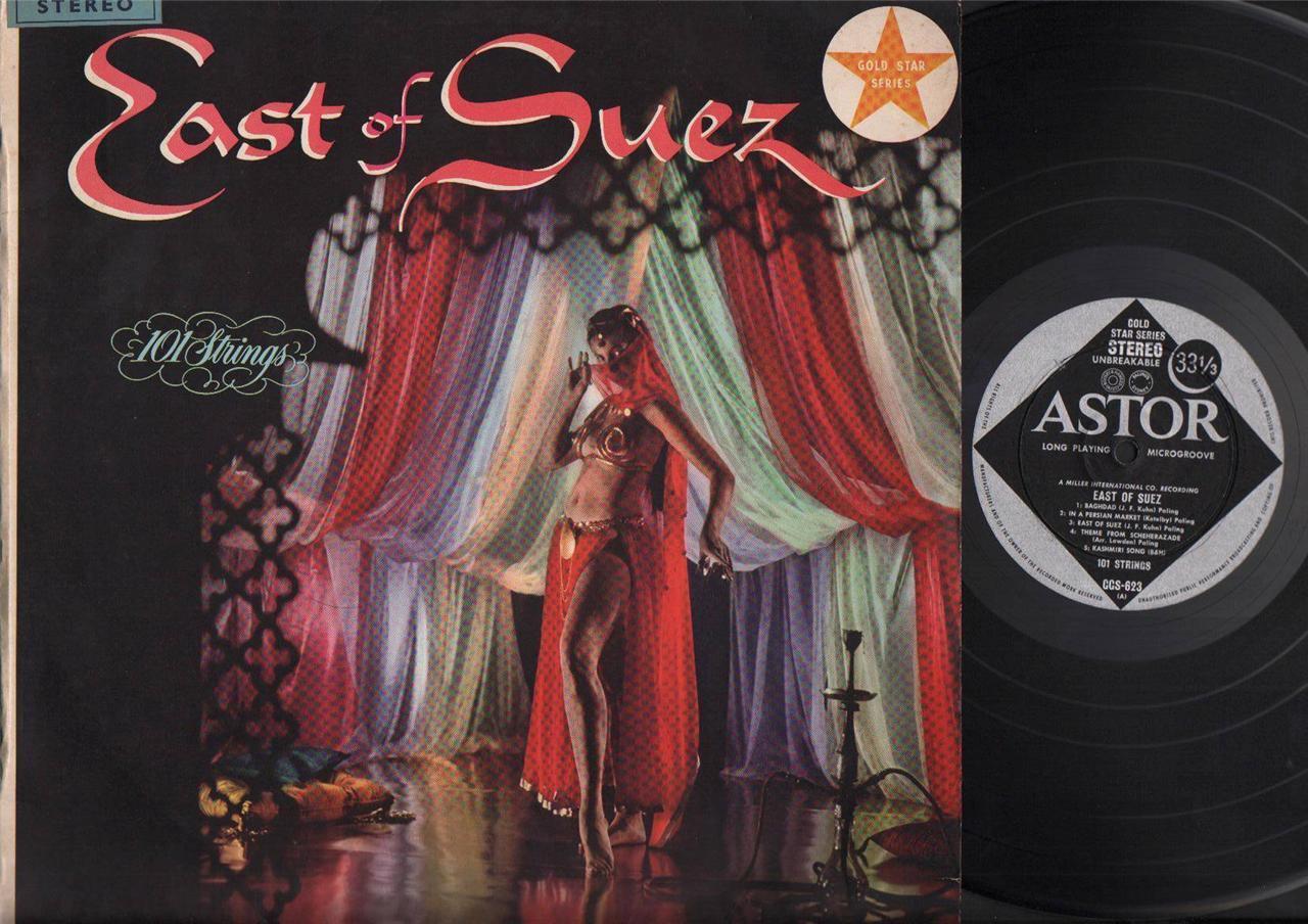 East of Suez 101 Strings Cheesecake Belly Dancer Exotic Australia 12" LP ELP2048