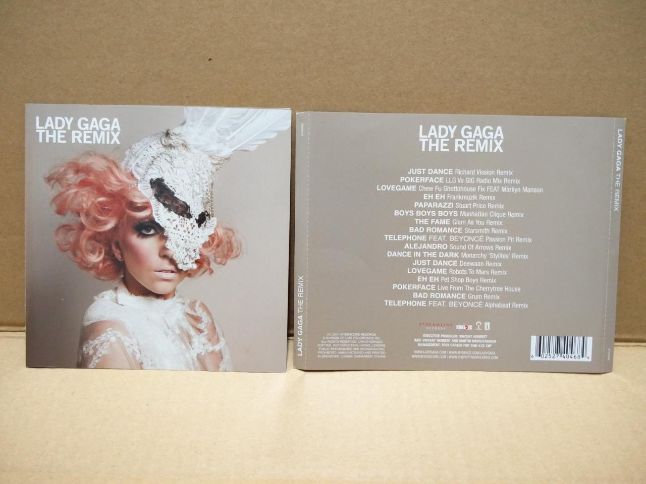 Mega Rare Lady Gaga The Remix 2010 Singapore CD FCS7628