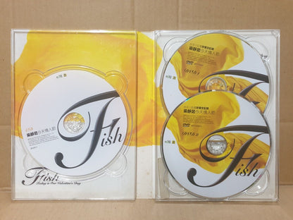 Malaysia Fish Leong 梁静茹 今天情人节 2008 Autograph Chinese CD + 2x DVD (FCB2477)