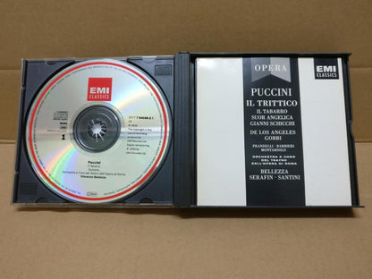 Opera Puccini Bellezza Serafin Santini With Orchestra Holland 3x CD FCB734I