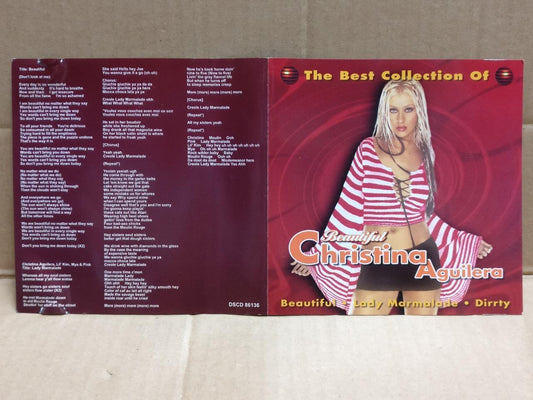 Christina Aguilera On Cover Only Rare Singapore English CD FCS9938