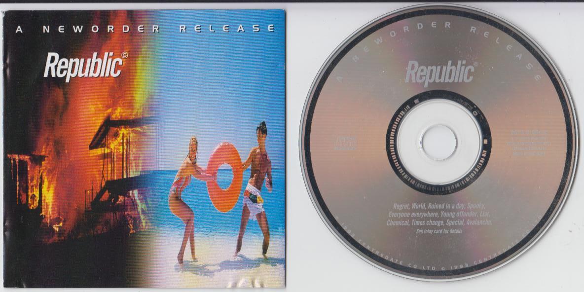 NewOrder Republic 1993 Germany CD FCS2732