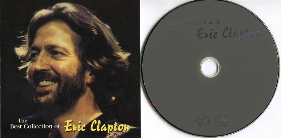 Mega Rare Eric Clapton On Cover Malaysia CD FCS4507