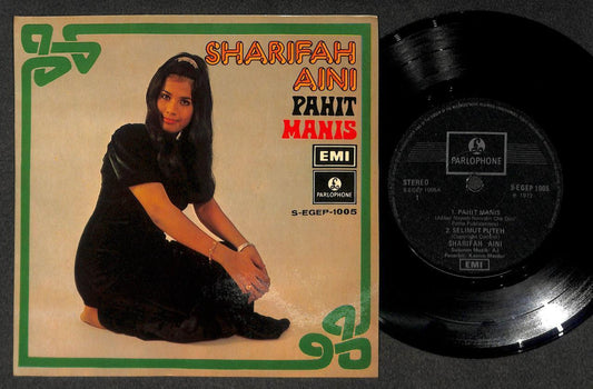 Mega Rare Singapore Malay Sharifah Aini 1972 Pahit Manis Singapore 7" EP MEP536