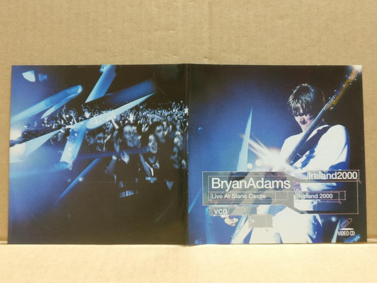Bryan Adams Live At Slane Castle 2001 Mega Rare Malaysia Video CD 2x VCD FCS9603