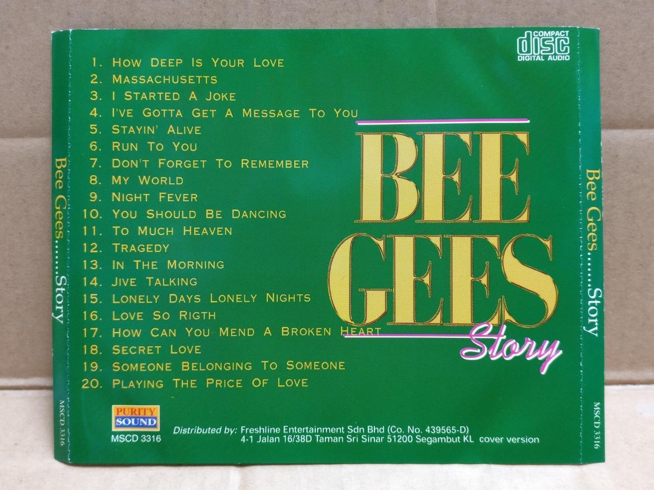 Bee Gees On Cover Only Rare Malaysia English CD FCS9934