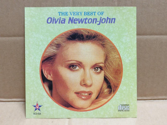 Mega Rare Olivia Newton-John On Cover Only Singapore English CD FCS9991