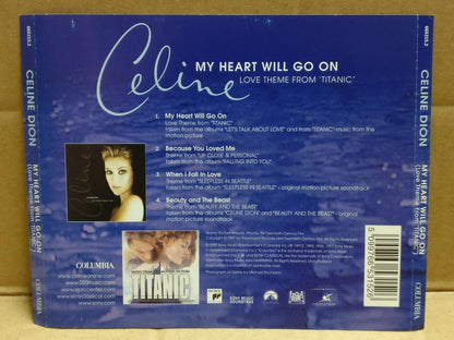 Mega Rare Celine Dion My Heart Will Go On Movie OST 1997 Asia CD FCS9862