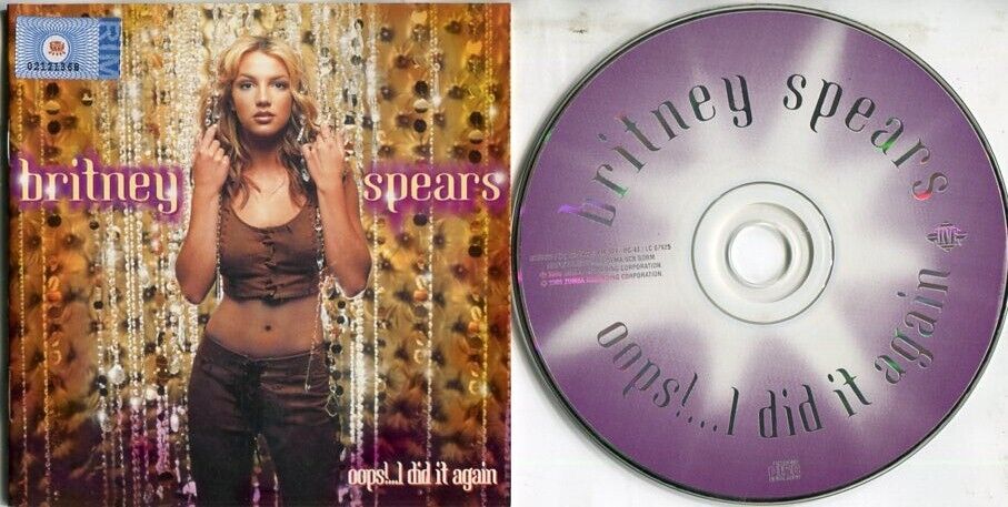 Britney Spears 2000 Opps! I did it again Mega Rare BMG Music Malaysia CD FCS2488