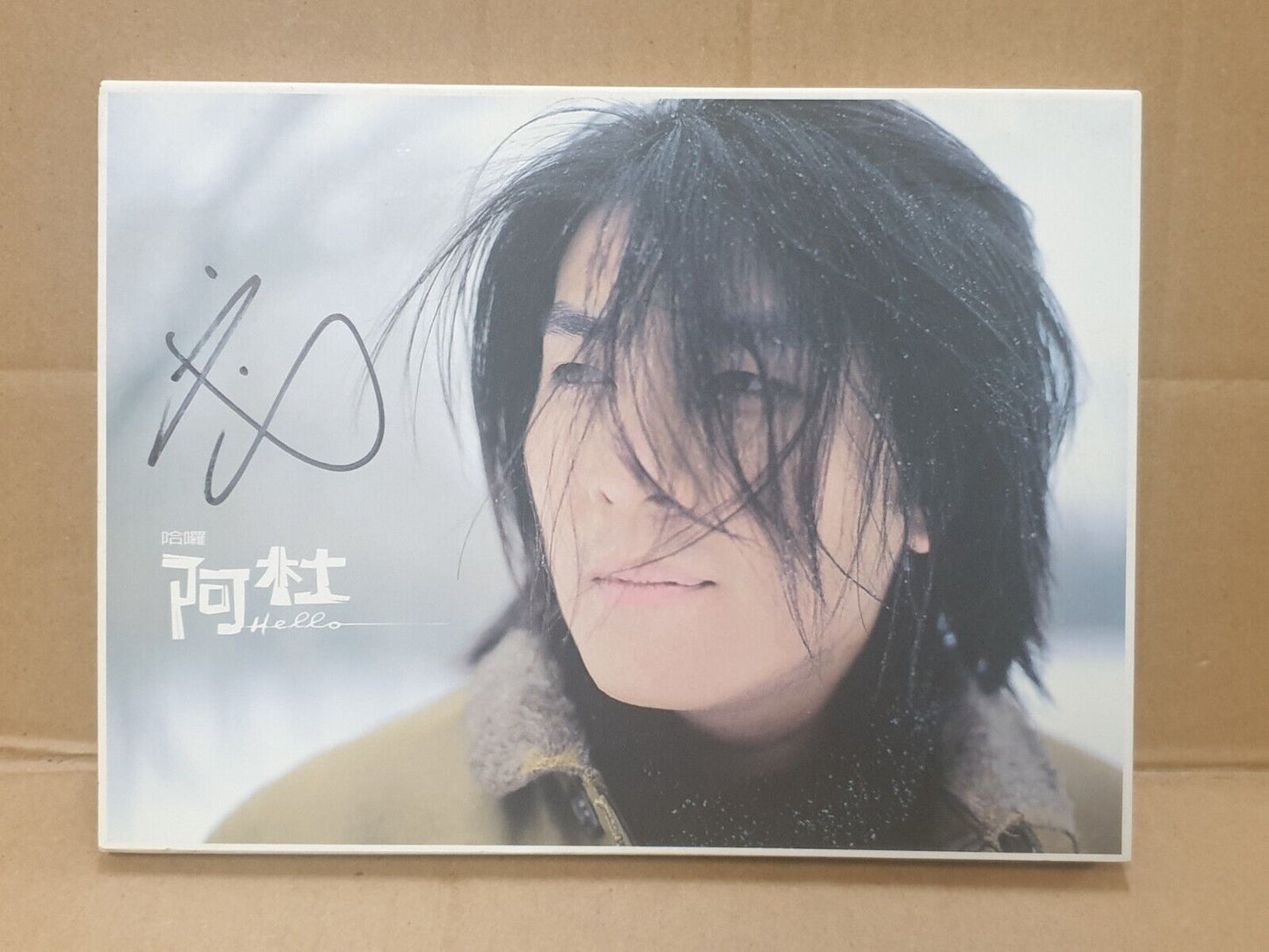 Singapore Ah Du 阿杜 杜成义 Hello 哈囉 2003 Taiwan Autograph Chinese CD (FCB2465)