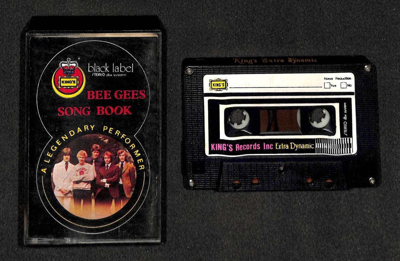 Mega Rare Bee Gees Song Book A Legendary Performer Indonesia Cassette CS1757