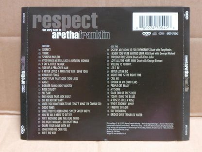 AMM Aretha Franklin Respect 2003 Germany English 2x CD FCS10111 (No Case)