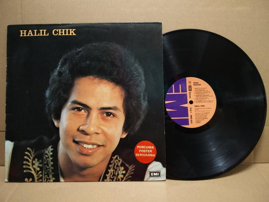 Rare Malaysia Malay Halil Chik Hanya Nyanyian 1977 Singapore EMI 12" LP MLP469