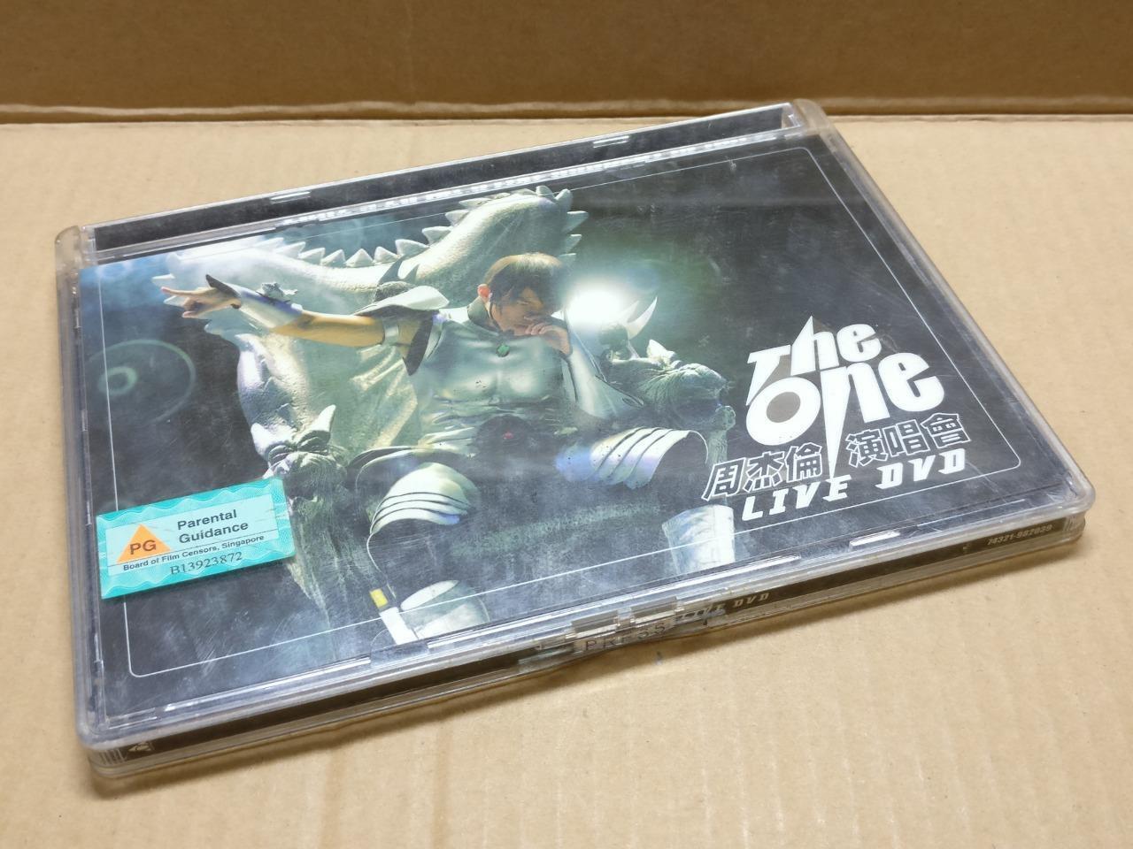 Taiwan Jay Chou 周杰倫 周杰伦 The One 2002 Live Concert 演唱会 BMG Chinese 2x DVD FCB2110
