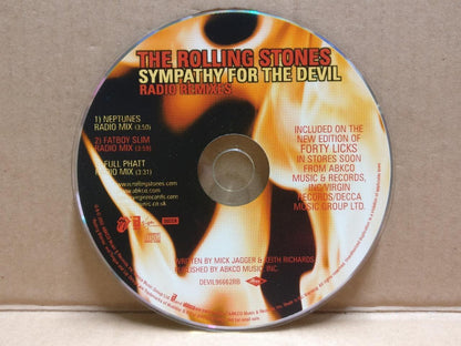 The Rolling Stones Sympathy For The Devil Single Remix EU CD FCS9554