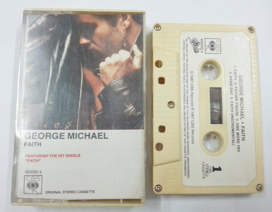 Mega Rare George Michael Faith 1987 CBS Malaysia Cassette CS1187