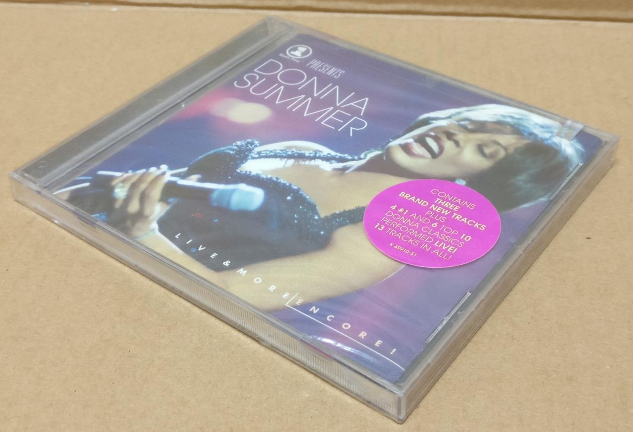 New Sealed Donna Summer Live Concert 1999 Epic CD FCB1758