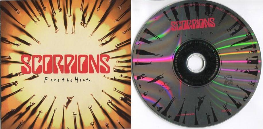 Scorpions Face The Heart 1993 Polygram Germany CD FCS4762