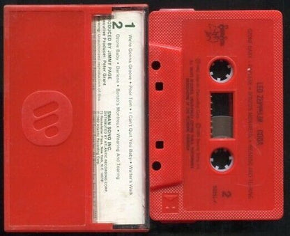 Led Zeppelin Coda 1982 Cassette CS054