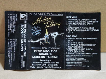 AMM68 MODERN TALKING IN THE MIDDLE OF NOWHERE 1986 SINGAPORE CASSETTE (CS2273)