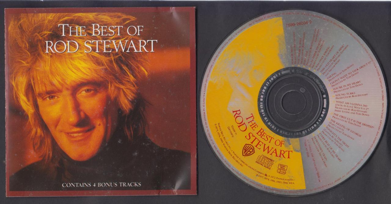 The Best Of Rod Stewart 1989 Germany CD FCS6794