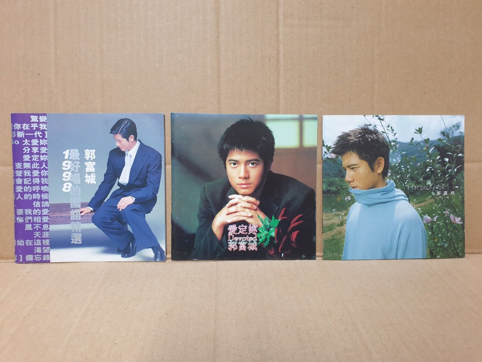 Aaron Kwok 郭富城 Chinese 7x CD + VCD +(2x VCD)+(CD+VCD) Set Lot Of 10 (FCS10346) L