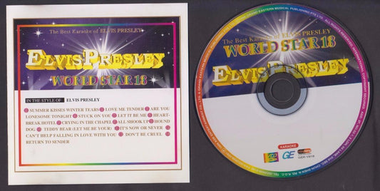 Best Karaoke Of Elvis Presley Songs 1999 Singapore VCD FCS6980