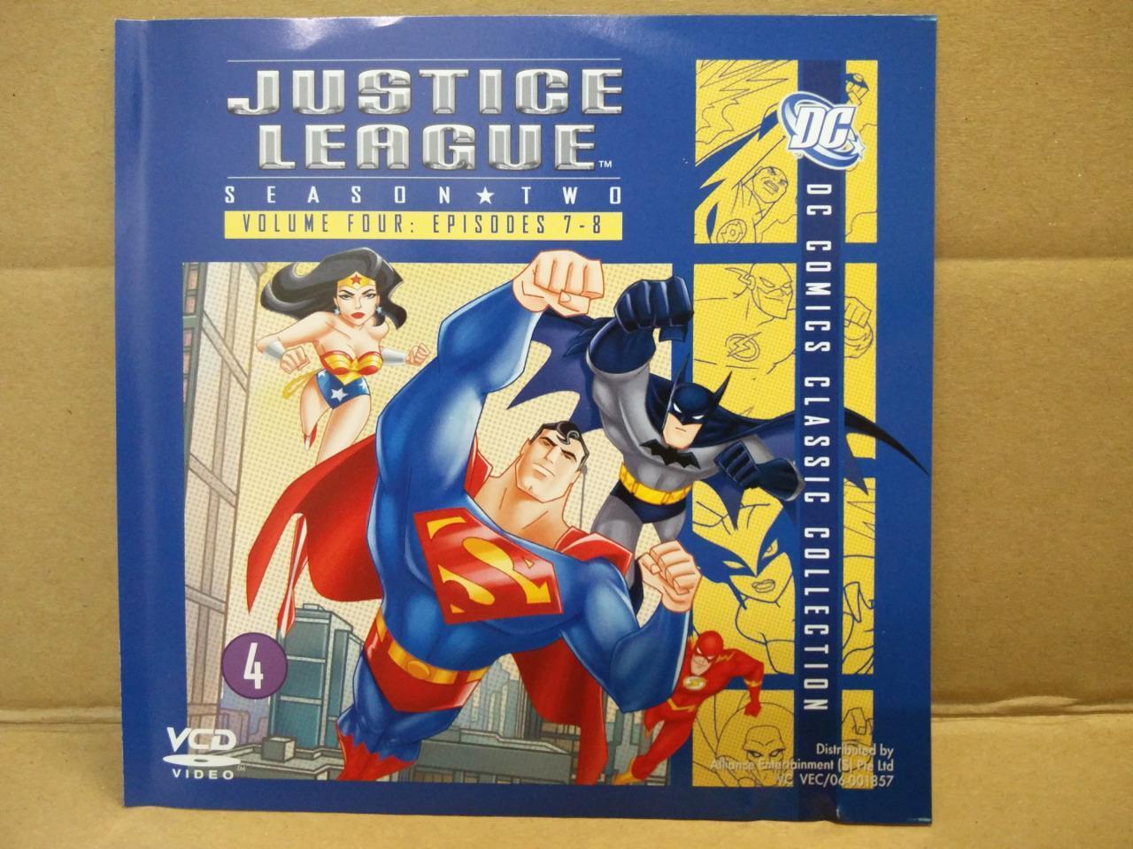 DC Comics Cartoon Animation Justice League Season 2 Singapore 2x VCD FCS8315