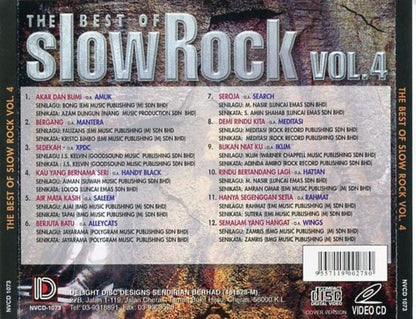 Malaysia Malay The Best Of Slow Rock Vol.4 Alleycats SEARCH WINGS VCD FCS1461
