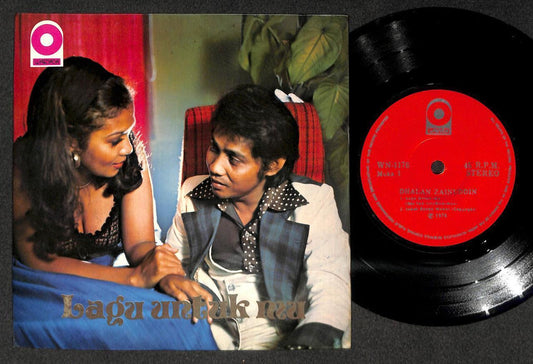 Malaysia Malay Singer Dhalan Zainuddin 1976 Rare Pretty Lady  7" EP MEP533