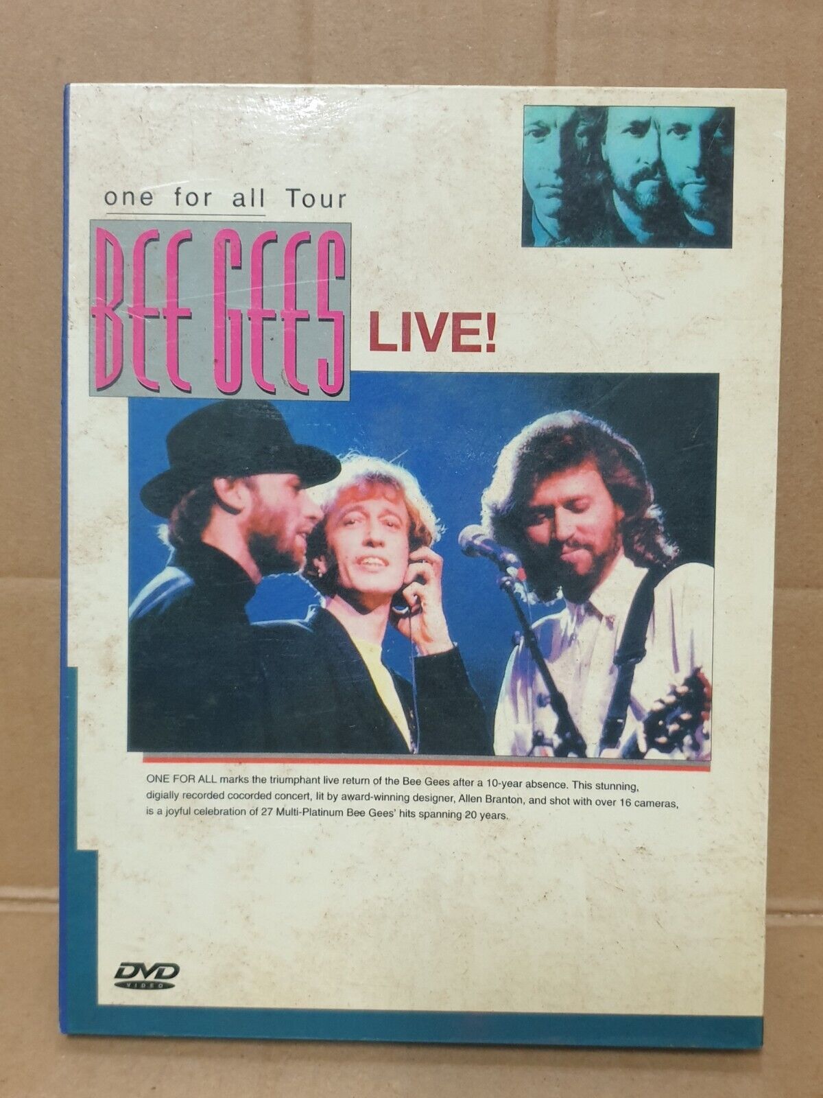 Bee Gees One For All Tour Live! 2000 English DVD (FCB2402)