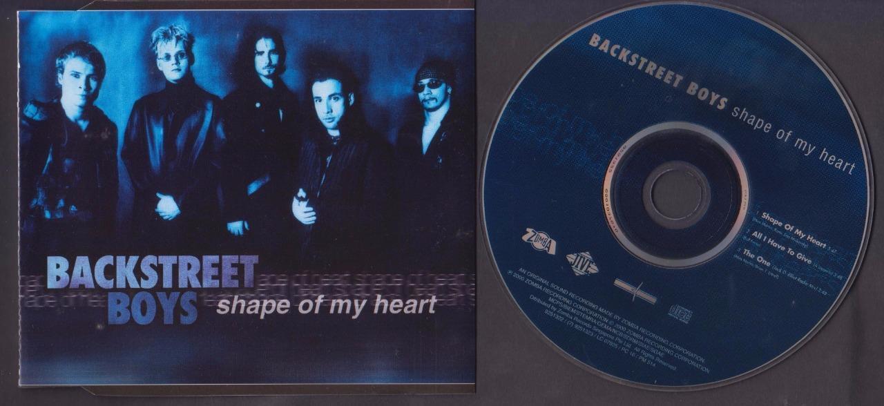 Mega Rare BSB Backstreet Boys Shape Of My Heart 2000 Singapore CD FCS6994