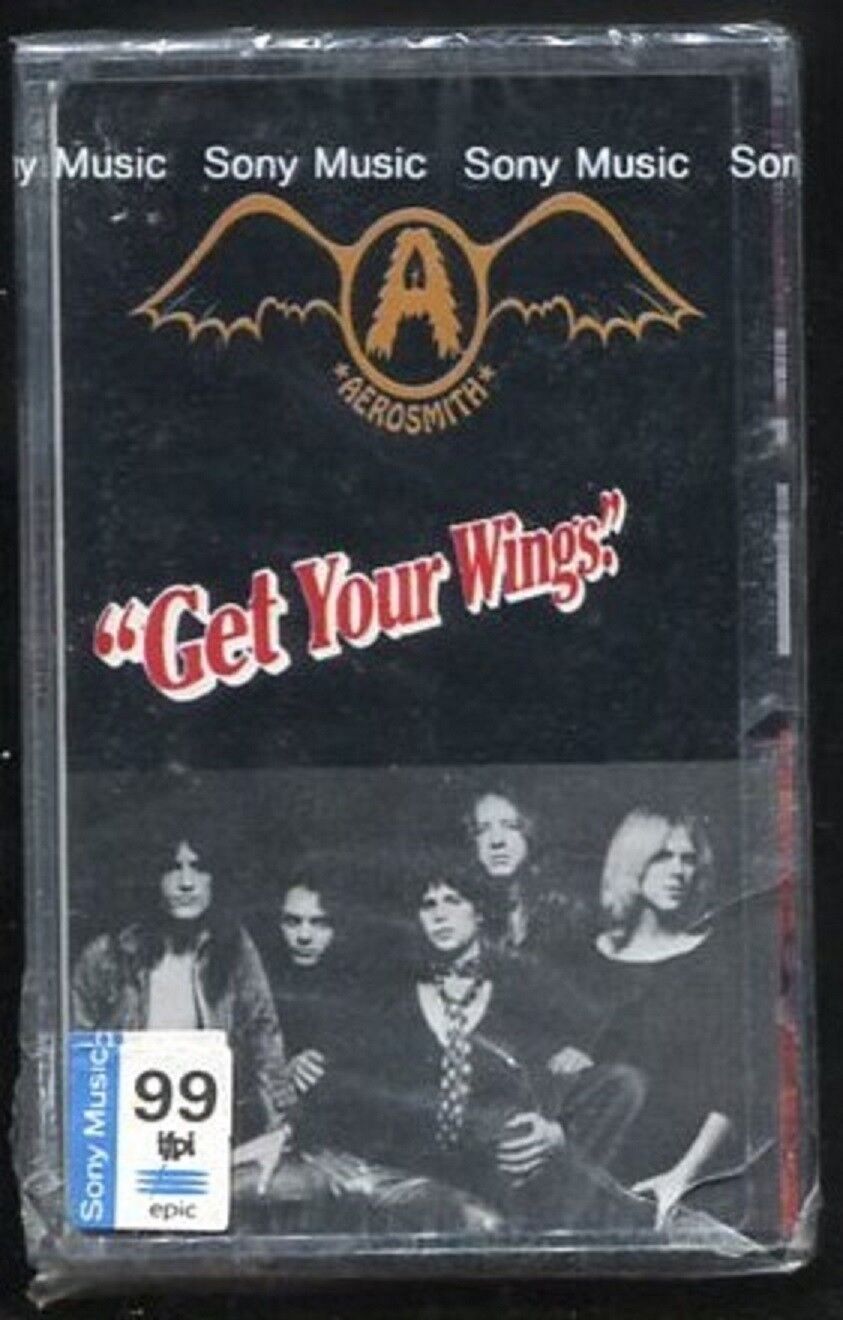 Aerosmith 1993 Sealed New In Shrink Sony Music Cassette 卡帶 磁帶 CS014