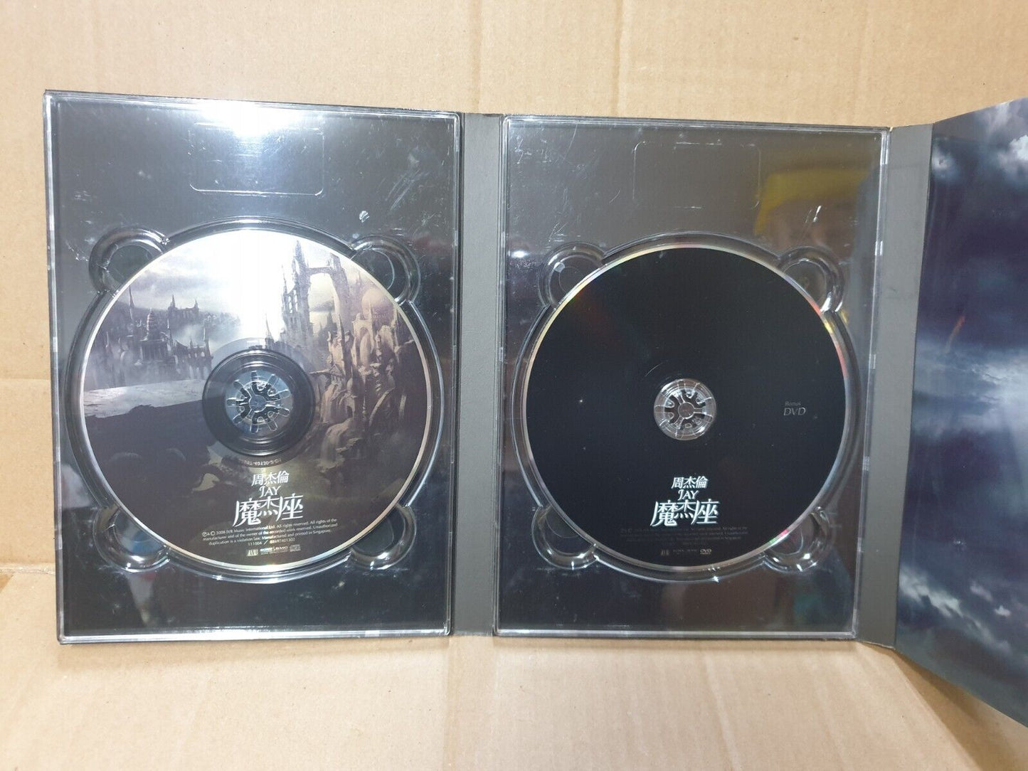 Taiwan Jay Chou 周杰伦 魔杰座 2008 Singapore Chinese CD + DVD (FCB2371)