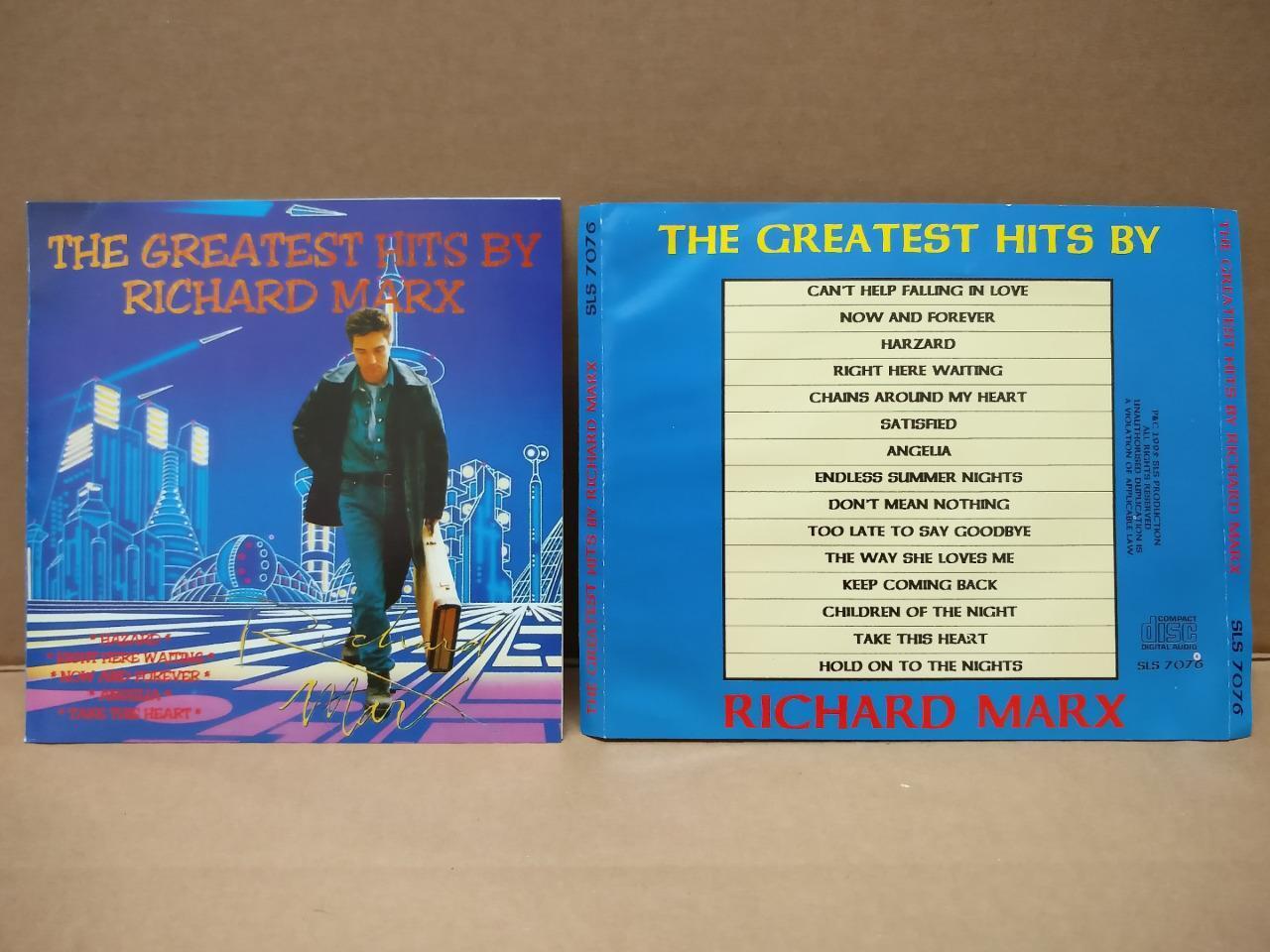 Richard Marx On Cover Only Rare Singapore CD FCS8540