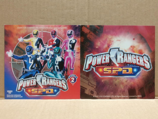 Power Ranger S.P.D 2005 Mega Rare Singapore Only Video CD VCD FCS9580