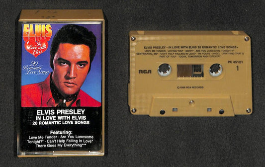 Mega Rare Elvis Presley In Love Romantic Love Songs Singapore Cassette CS1699