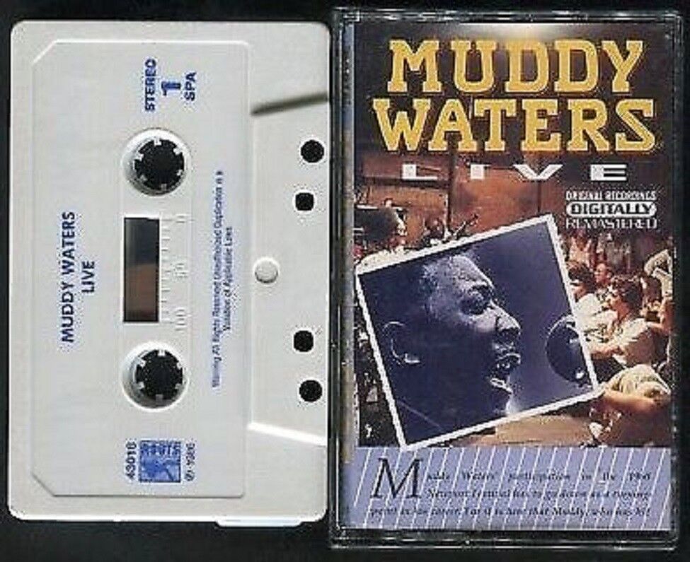 Muddy Waters Live 1989 Mega Rare Singapore Cassette CS1768