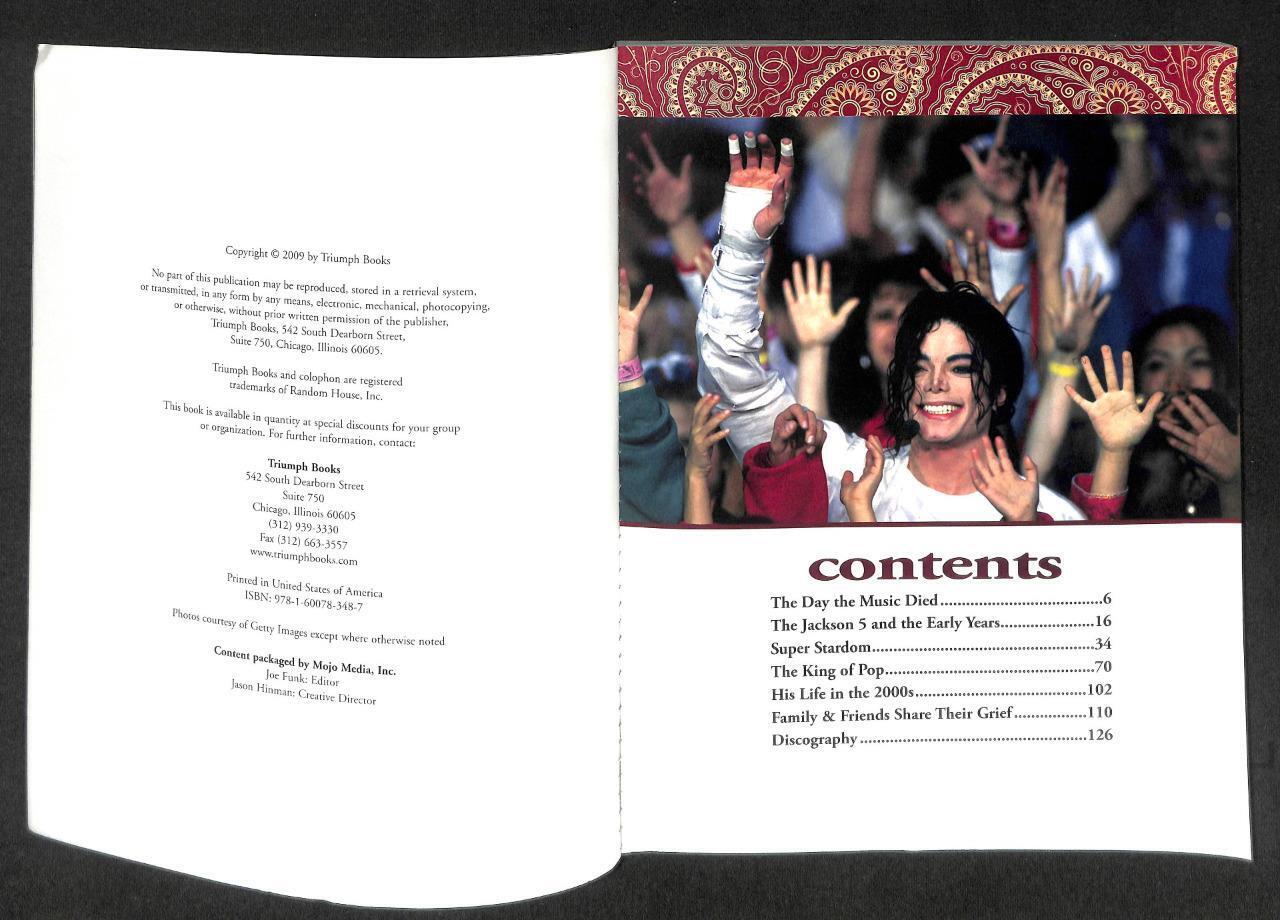 Vintage A Tribute To An Americal Icon Michael Jackson MJ 2009 Magazine (MZ032)