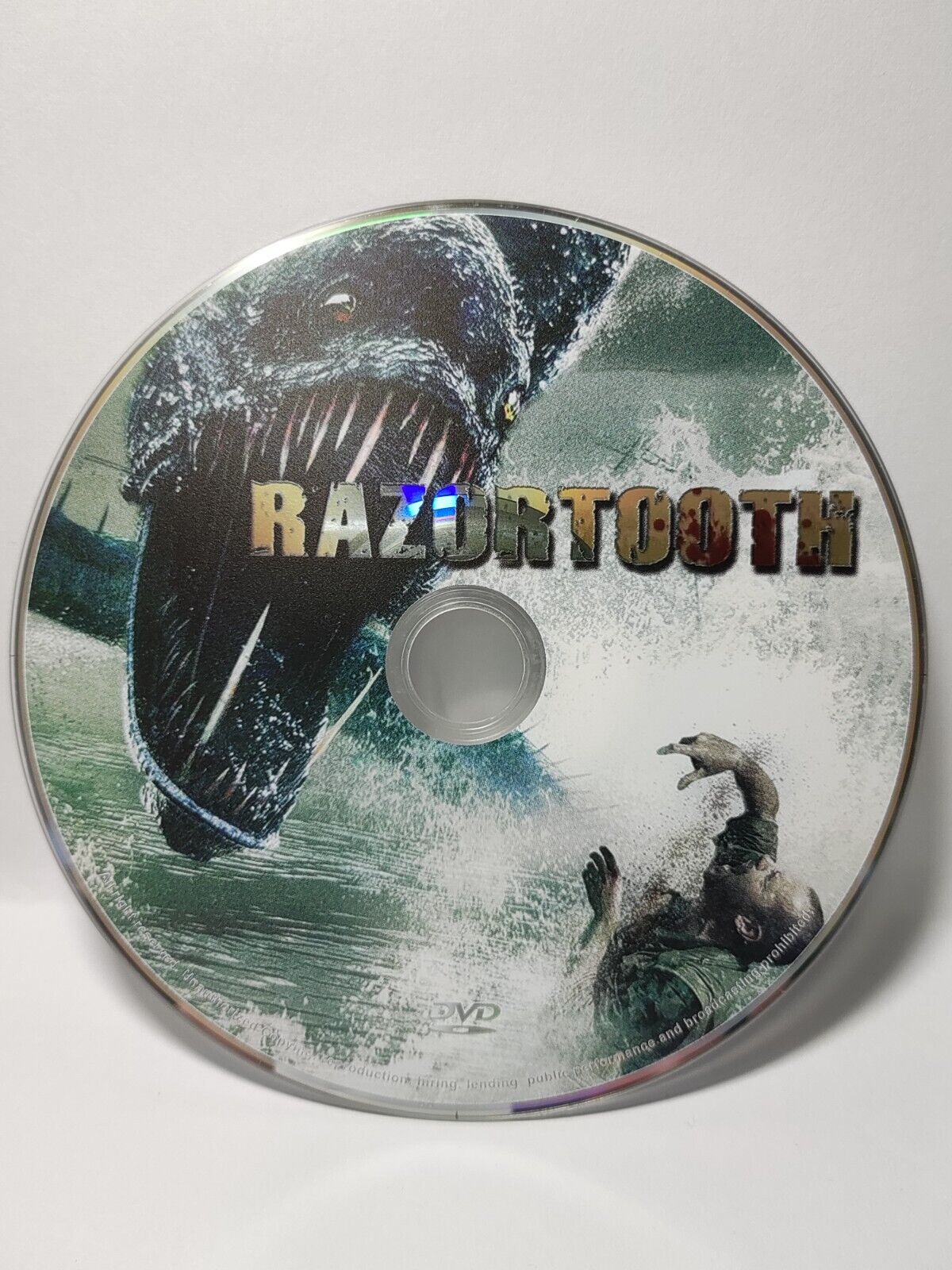 Movie Razortooth Matt Holly DVD Disc Only NO Case & Art Work Cover (SD062)